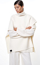 Wool blend poncho - BRUSNIKA. Women clothes