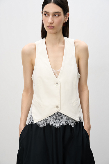 Denim vest - BRUSNIKA Women Clothes