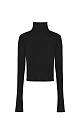 Short-sleeved viscose turtleneck - BRUSNIKA. Women clothes