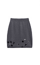 Mini skirt with sequins - BRUSNIKA. Women clothes