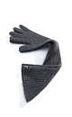 Long gloves made of yak wool - BRUSNIKA. Women clothes