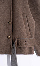 wool jacket with a raglan sleeve - BRUSNIKA. Women clothes