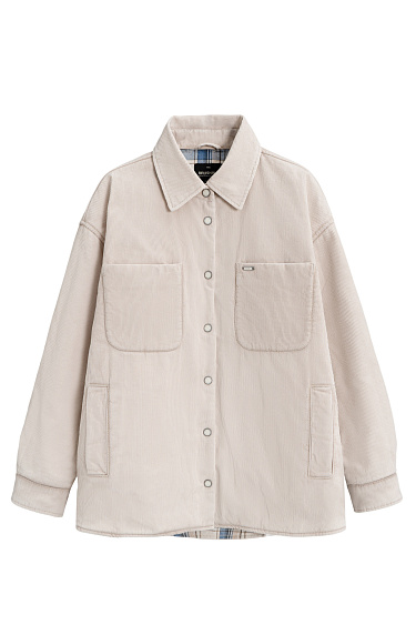 100% cotton corduroy jacket - BRUSNIKA Women Clothes