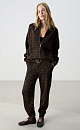 trousers with animal print - BRUSNIKA. Women clothes