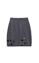 Mini skirt with sequins - BRUSNIKA. Women clothes