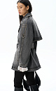 Jean trench coat with a yoke - BRUSNIKA. Women clothes