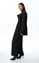Trousers with symmetrical pleats - BRUSNIKA. Women clothes
