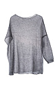 Asymmetrical jumper with one sleeve - BRUSNIKA. Women clothes