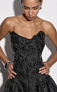corset with a voluminous decor - BRUSNIKA. Women clothes