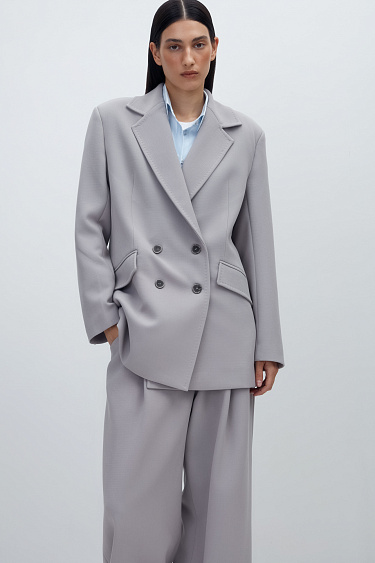 Double-breasted blazer - BRUSNIKA Women Clothes