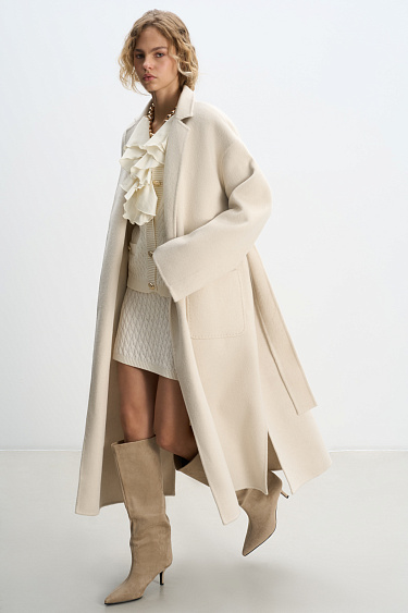 Cashmere and wool coat - BRUSNIKA Women Clothes