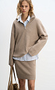 Cashmere and wool mini skirt - BRUSNIKA. Women clothes