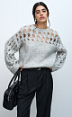 Textured weave jumper - BRUSNIKA. Women clothes
