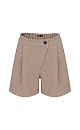 Asymmetric shorts - BRUSNIKA. Women clothes