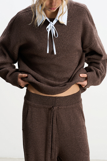 Yak wool trousers - BRUSNIKA Women Clothes