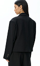 Cropped polyviscose jacket - BRUSNIKA. Women clothes