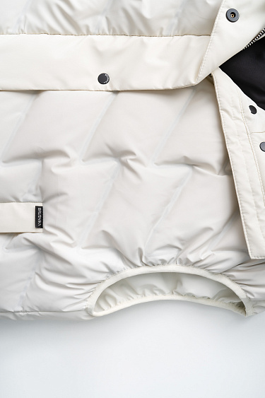 Voluminous down vest - BRUSNIKA Women Clothes