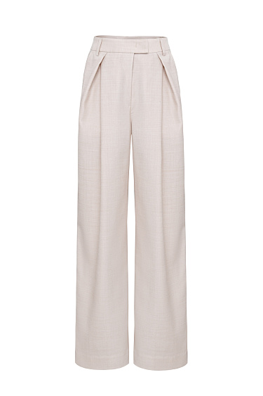 Straight trousers - BRUSNIKA Women Clothes