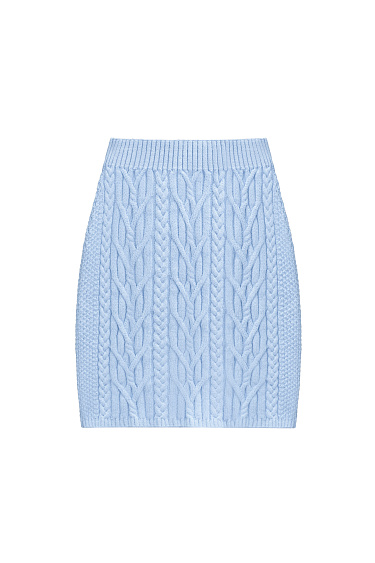 Mini skirt with braids - BRUSNIKA Women Clothes