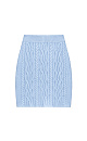 Mini skirt with braids - BRUSNIKA. Women clothes