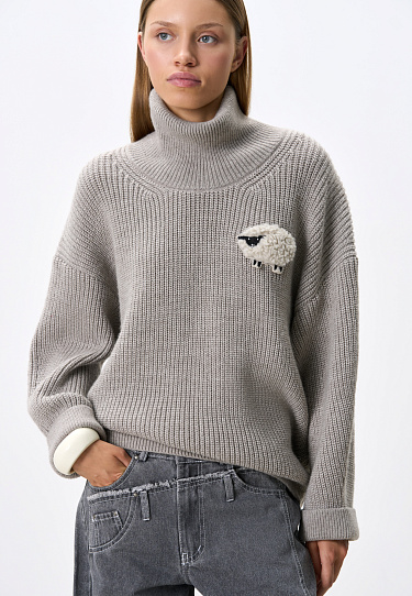 Alpaca wool jumper - BRUSNIKA Women Clothes
