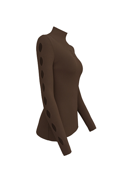 Viscose turtleneck - BRUSNIKA Women Clothes
