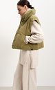 Stand-up collar vest - BRUSNIKA. Women clothes