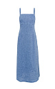 Sundress with a slit - BRUSNIKA. Women clothes