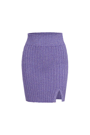 Mini skirt with lurex - BRUSNIKA Women Clothes