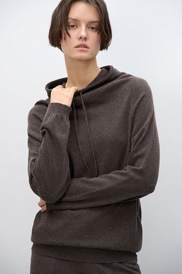 Dropped shoulders knit jumper - BRUSNIKA Women Clothes