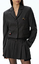 Cropped jacket - BRUSNIKA. Women clothes