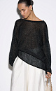 low-cut jumper on the back - BRUSNIKA. Women clothes