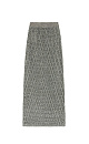 Lace midi skirt made of cotton - BRUSNIKA. Women clothes