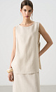 100% linen tied top - BRUSNIKA. Women clothes