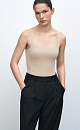 Fitted viscose bodysuit - BRUSNIKA. Women clothes