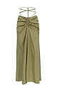 100% cupra skirt - BRUSNIKA. Women clothes