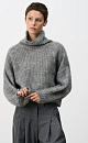 High-necked mohair jumper - BRUSNIKA. Women clothes