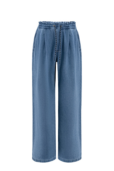 Drawstring jeans - BRUSNIKA Women Clothes