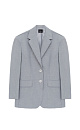 Raw-edge single-breasted blazer - BRUSNIKA. Women clothes