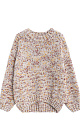 Melange jumper made of alpaca yarn - BRUSNIKA. Women clothes