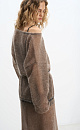semi‑transparent jumper made of kidmohair - BRUSNIKA. Women clothes