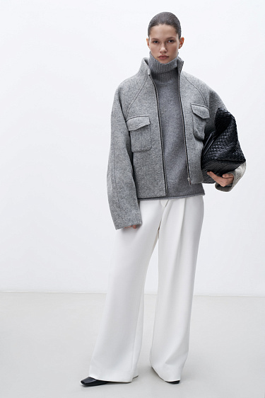 Lined wool jacket - BRUSNIKA Women Clothes
