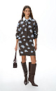 Floral print cardigan - BRUSNIKA. Women clothes