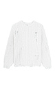 Grunge knit jumper - BRUSNIKA. Women clothes