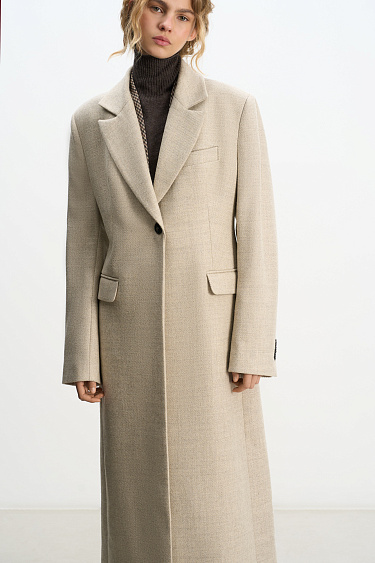 Wool coat - BRUSNIKA Women Clothes