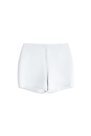 Viscose knit mini shorts - BRUSNIKA Women Clothes