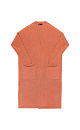 Long viscose cardigan - BRUSNIKA. Women clothes