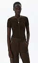 Cutout-back bodysuit - BRUSNIKA. Women clothes