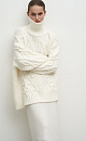 Alpaca wool knit jumper - BRUSNIKA. Women clothes