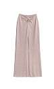 Maxi skirt with lurex and a decorative element - BRUSNIKA. Women clothes